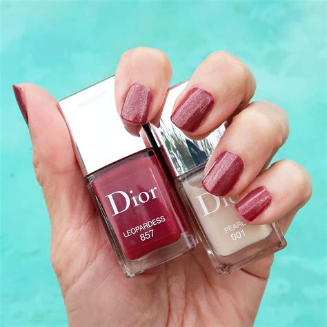 dior ribbon nail polish